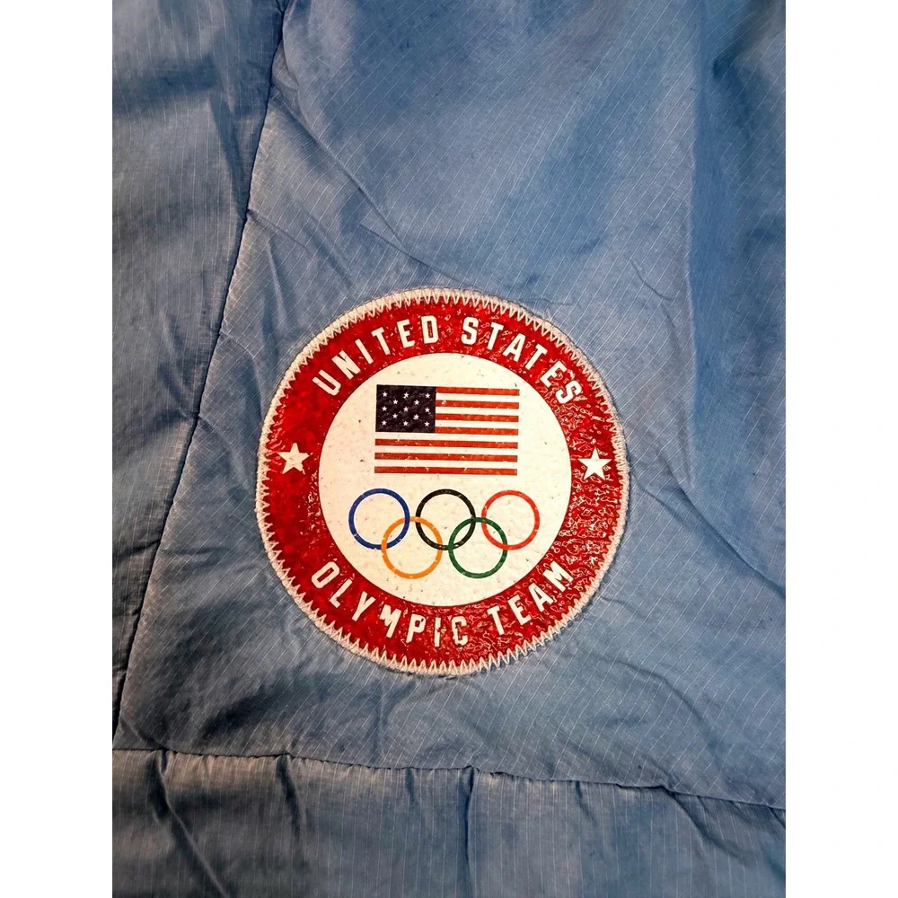 Nike ACG Team USA Olympic Jacket Mens Small Blue Primaloft Insulated Y2K Puffer